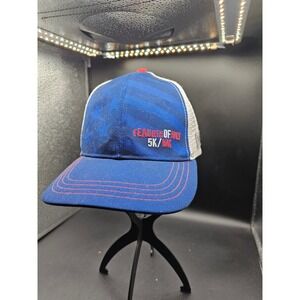 Boco Gear Eau Claire Marathon 4th of July 5K 10K Trucker Hat Blue White Red